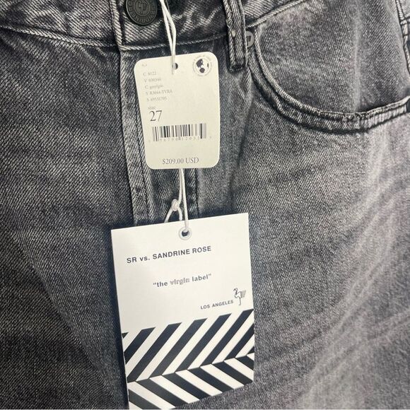 Sandrine Rose / Free People Grey Harem Jeans NWT - Picture 6 of 12